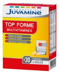 Juvamine Top Forme Multivitamines 30 Comprimés Juvamine Top Forme Multivitamines 30 Comprimés