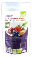 Exopharm Goji Cranberries Myrtilles Physalis Bio 100 g Exopharm Goji Cranberries Myrtilles Physalis Bio 100 g