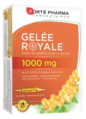 Forté Pharma Jalea Real 1000 mg 20 Ampollas Forté Pharma Jalea Real 1000 mg 20 Ampollas