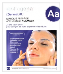 Collagena Dermalift Masque Anti-Âge 5 Masques Hydrogel Collagena Dermalift Masque Anti-Âge 5 Masques Hydrogel