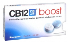 CB12 Boost Strong Mint 10 Gommes À Mâcher CB12 Boost Strong Mint 10 Gommes À Mâcher