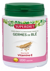 Super Diet Huile de Germe de Blé 200 Capsules Super Diet Huile de Germe de Blé 200 Capsules
