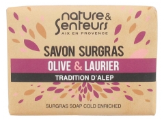 Nature & Senteurs Savon Surgras Olive et Laurier Tradition d'Alep 100 g Nature & Senteurs Savon Surgras Olive et Laurier Tradition d'Alep 100 g