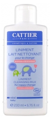 Cattier Baby Hypoallergenic Liniment Cleansing Milk for Nappy Change 200ml Cattier Baby Hypoallergenic Liniment Cleansing Milk for Nappy Change 200ml