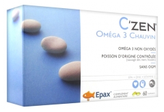 Bausch + Lomb C'Zen Oméga 3 Chauvin 60 Capsules Bausch + Lomb C'Zen Oméga 3 Chauvin 60 Capsules
