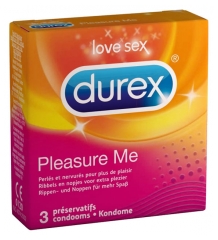Durex Pleasure Me 3 Préservatifs Durex Pleasure Me 3 Préservatifs