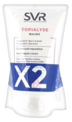 SVR Topialyse Crème Nutri-Réparatrice Mains Lot de 2 x 50 ml SVR Topialyse Crème Nutri-Réparatrice Mains Lot de 2 x 50 ml