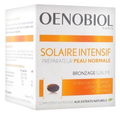Oenobiol Solaire Intensif Préparateur Peau Normale 30 Capsules Oenobiol Solaire Intensif Préparateur Peau Normale 30 Capsules