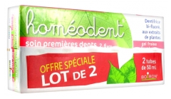 Boiron Homéodent Soin Premières Dents 2-6 ans Lot de 2 x 50 ml Boiron Homéodent Soin Premières Dents 2-6 ans Lot de 2 x 50 ml