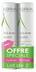 Aderma Stick Lèvres Lot de 2 x 4 g Aderma Stick Lèvres Lot de 2 x 4 g