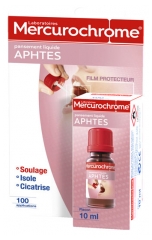 Mercurochrome Apósito Líquido Para Aftas Dolorosas 10 ml Mercurochrome Apósito Líquido Para Aftas Dolorosas 10 ml