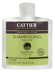 Cattier Oily Scalp Green Clay Shampoo 250ml Cattier Oily Scalp Green Clay Shampoo 250ml
