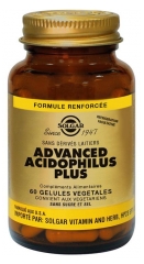 Solgar Advanced Acidophilus Plus 60 Gélules Végétales Solgar Advanced Acidophilus Plus 60 Gélules Végétales