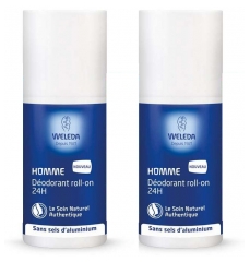 Weleda Men Deodorant Roll-on 24H 2 x 50ml Weleda Men Deodorant Roll-on 24H 2 x 50ml