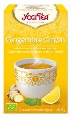 Yogi Tea Gingembre Citron 17 Sachets Yogi Tea Gingembre Citron 17 Sachets