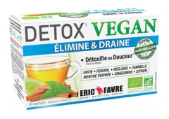 Eric Favre Detox Vegan Élimine et Draine 20 Sachets Eric Favre Detox Vegan Élimine et Draine 20 Sachets