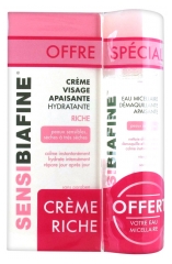 SensiBiafine Crema Facial Hidratante Calmante Rica 50 ml + Agua Micelar 125 ml Gratis SensiBiafine Crema Facial Hidratante Calmante Rica 50 ml + Agua Micelar 125 ml Gratis