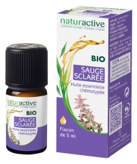 Naturactive Organic Essential Oil Clary Sage 5ml Naturactive Organic Essential Oil Clary Sage 5ml