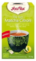 Yogi Tea Thé Vert Matcha Citron 17 Sachets Yogi Tea Thé Vert Matcha Citron 17 Sachets