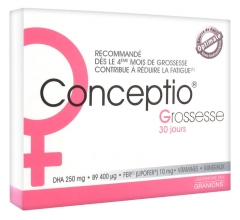 Granions Conceptio Schwangerschaft 30 Kapseln + 30 Kapseln Granions Conceptio Schwangerschaft 30 Kapseln + 30 Kapseln