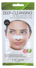 L'Action Paris Tea Tree Nose Pore Strips 5 Strips L'Action Paris Tea Tree Nose Pore Strips 5 Strips