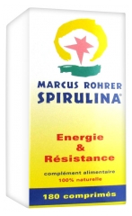 Marcus Rohrer Spirulina 180 Comprimés Marcus Rohrer Spirulina 180 Comprimés