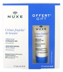 Nuxe Crème Fraîche de Beauté Crème Riche Hydratante 48H 30 ml + 15 ml Offert Nuxe Crème Fraîche de Beauté Crème Riche Hydratante 48H 30 ml + 15 ml Offert