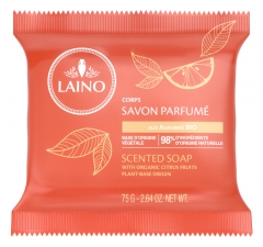 Laino Savon Parfumé aux Agrumes Bio 75 g Laino Savon Parfumé aux Agrumes Bio 75 g