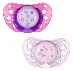 Chicco Physio Air 2 Silicone Orthodontic Physio Soothers 6-12 Months Chicco Physio Air 2 Silicone Orthodontic Physio Soothers 6-12 Months