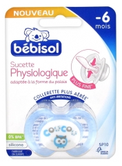 Bébisol Physiologischer Schnuller Silikon -6 Monate SP10 Bébisol Physiologischer Schnuller Silikon -6 Monate SP10