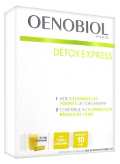 Oenobiol Détox Express Citron et Gingembre 10 Sticks Oenobiol Détox Express Citron et Gingembre 10 Sticks