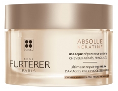 Furterer Absolue Kératine Cure Renaissance Masque Réparateur Ultime Cheveux Abîmés Fragilisés 200 ml Furterer Absolue Kératine Cure Renaissance Masque Réparateur Ultime Cheveux Abîmés Fragilisés 200 ml