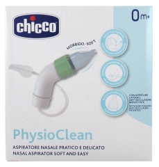 Chicco Physio Clean Aspirateur Nasal 0 Mois et + Chicco Physio Clean Aspirateur Nasal 0 Mois et +
