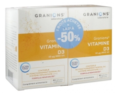 Granions Vitamine D3 2 x 60 Capsules Granions Vitamine D3 2 x 60 Capsules