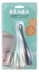 Béaba 4 Cuillères Silicone 1er Age 4 Mois et + Béaba 4 Cuillères Silicone 1er Age 4 Mois et +