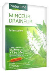 Naturland Minceur Draineur 20 Ampoules Buvables de 10 ml Naturland Minceur Draineur 20 Ampoules Buvables de 10 ml