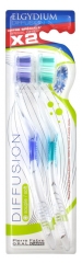 Elgydium Diffusion 2 Brosses à Dents Souple Elgydium Diffusion 2 Brosses à Dents Souple