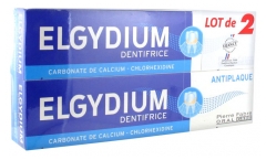 Elgydium Anti-Plaque Zahnpasta 2 x 75 ml Elgydium Anti-Plaque Zahnpasta 2 x 75 ml