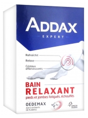 Addax Oedemax Bain Relaxant Pieds et Jambes 8 Sachets