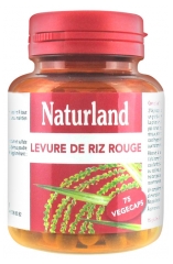 Naturland Red Rice Yeast 75 Vegecaps Naturland Red Rice Yeast 75 Vegecaps
