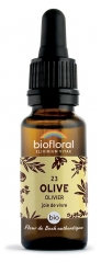 Biofloral Fleurs de Bach Vitalité Joie de Vivre Olivier n°23 Bio 20 ml Biofloral Fleurs de Bach Vitalité Joie de Vivre Olivier n°23 Bio 20 ml