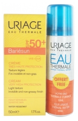 Uriage Bariésun Crema SPF 50+ 50 ml + Agua Termal 50 ml Gratis Uriage Bariésun Crema SPF 50+ 50 ml + Agua Termal 50 ml Gratis