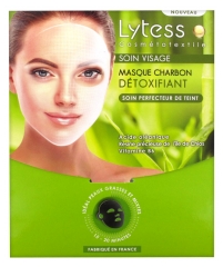 Lytess Cosmétotextile Soin Visage Masque Charbon Détoxifiant Lytess Cosmétotextile Soin Visage Masque Charbon Détoxifiant