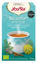 Yogi Tea Réconfort de la Gorge 17 Sachets Yogi Tea Réconfort de la Gorge 17 Sachets