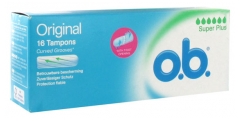 o.b. Original 16 Tampons Super Plus o.b. Original 16 Tampons Super Plus