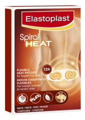 Elastoplast Spiral Heat Back Neck 3 Flexible Heat Patches Elastoplast Spiral Heat Back Neck 3 Flexible Heat Patches