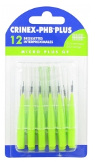 Crinex Phb Plus Micro Plus 0.9 12 Brossettes Interproximales Crinex Phb Plus Micro Plus 0.9 12 Brossettes Interproximales