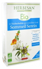 Herbesan Bio Complexe Eschscholzia Sommeil 20 Ampoules de 15 ml Herbesan Bio Complexe Eschscholzia Sommeil 20 Ampoules de 15 ml