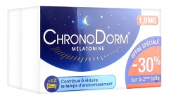 Laboratoires IPRAD ChronoDorm Melatonin 1,9 mg Packung mit 2 x 30 Sublingualen Tabletten Laboratoires IPRAD ChronoDorm Melatonin 1,9 mg Packung mit 2 x 30 Sublingualen Tabletten