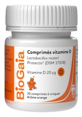 BioGaia Vitamine D 30 Comprimés BioGaia Vitamine D 30 Comprimés